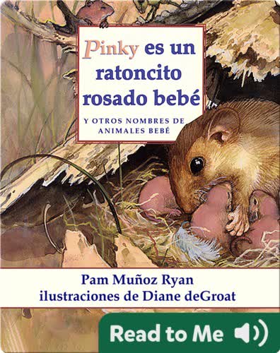 Pinky es un ratoncito rosado bebé