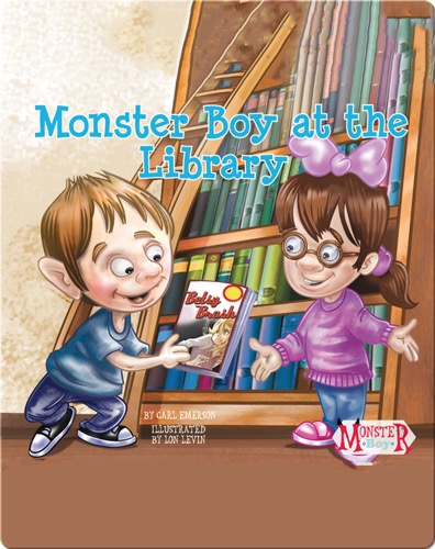 Monster Boy at the Library