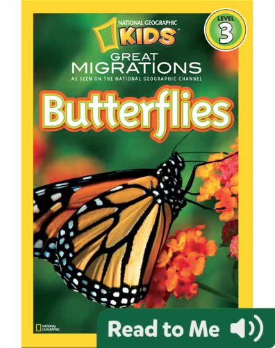National Geographic Readers: Great Migrations Butterflies