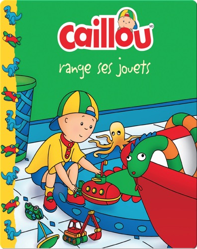 Caillou range ses jouets