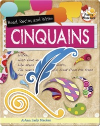 Read, Recite, and Write Cinquains