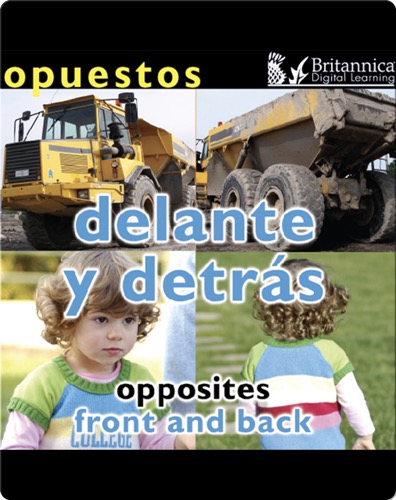 Opuestos: Delante y detrás (Opposites: Front and Back)