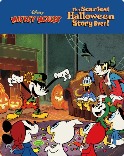 Disney Mickey Mouse: The Scariest Halloween Story Ever! Read-Along Storybook