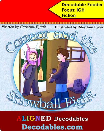 Connor and the Snowball Fight