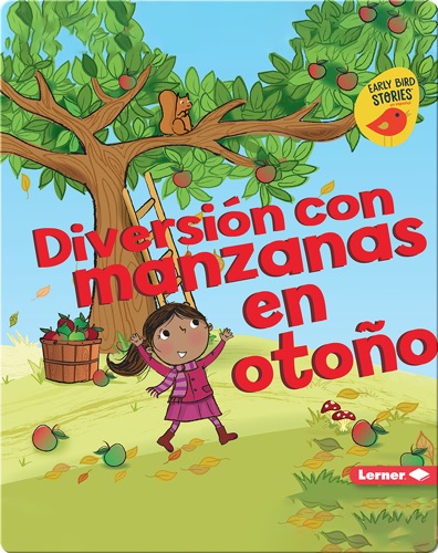 Diversión con manzanas en otoño