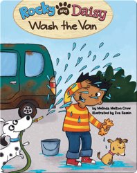 Rocky And Daisy Wash The Van