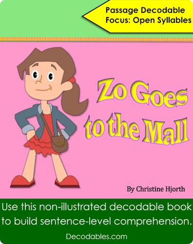 Zo Goes to the Mall