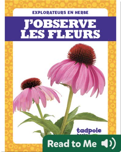 J’observe les fleurs