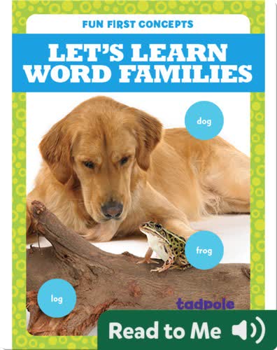 Let's Learn Word Families
